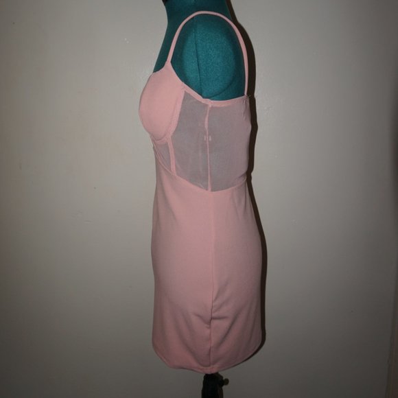 Pink Bodycon Dress - Picture 5 of 5